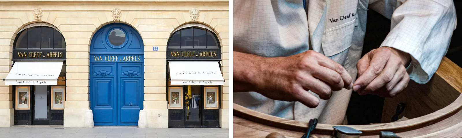 van cleef shop and workshop