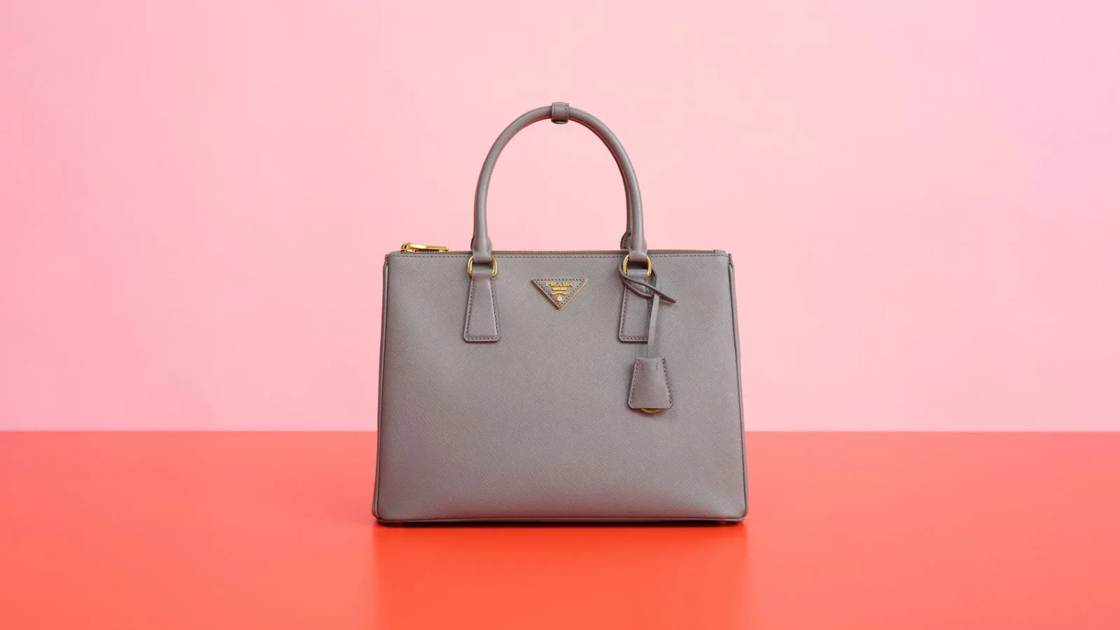From the 2023 leathergoods campaign. Image Courtesy of Prada